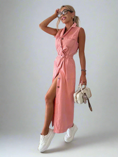 Isabelle | Maxi Denim Jurk