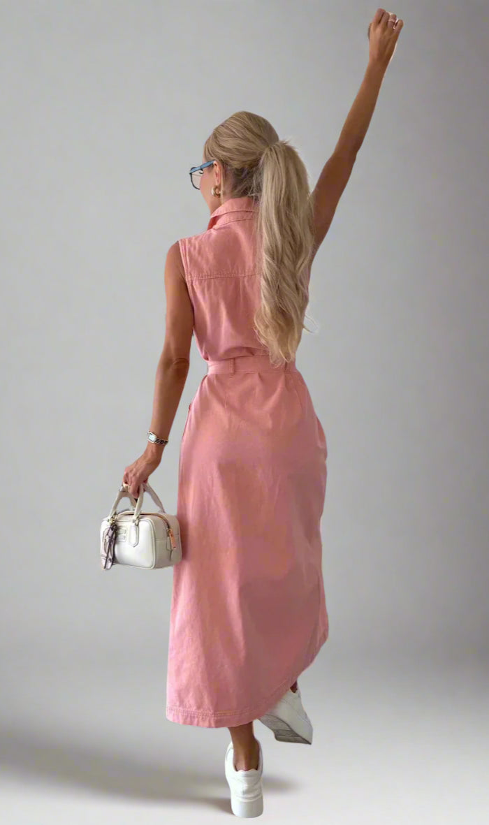 Isabelle | Maxi Denim Jurk