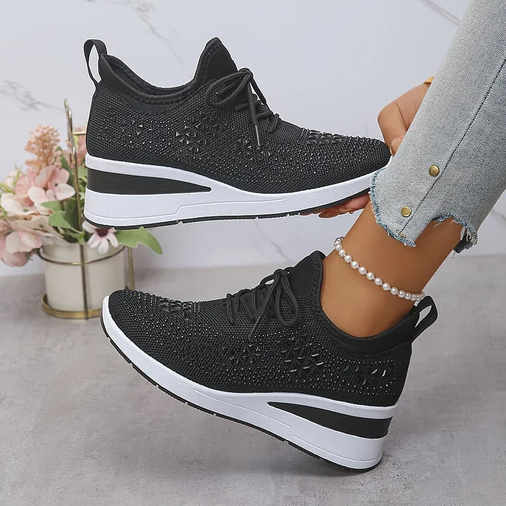 Giselle | Orthopedische sneakers met strass