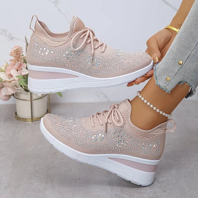 Giselle | Orthopedische sneakers met strass