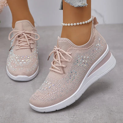 Giselle | Orthopedische sneakers met strass