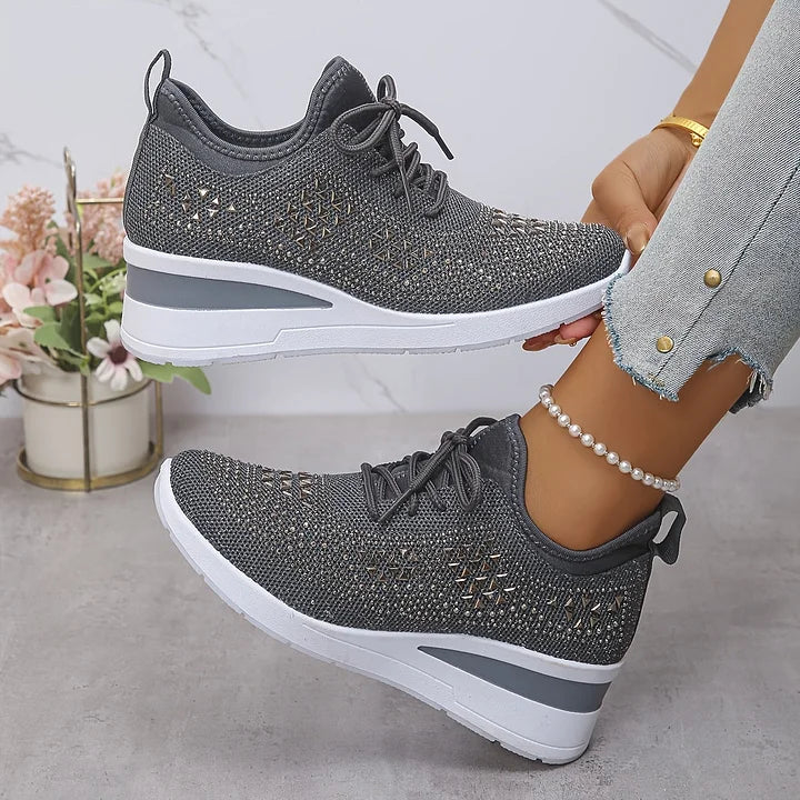 Giselle | Orthopedische sneakers met strass