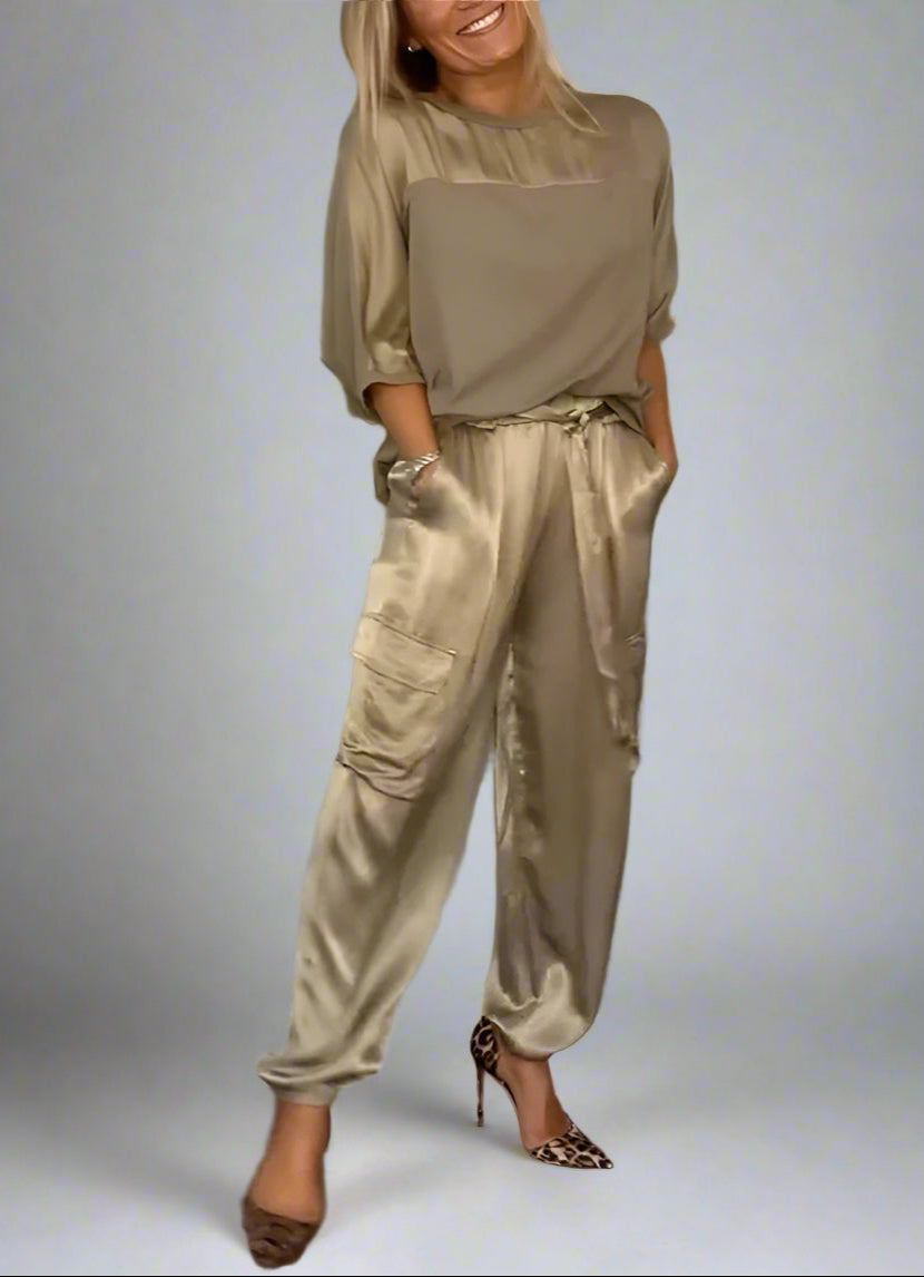 Emmy | Stijlvolle prachtige satijnen se