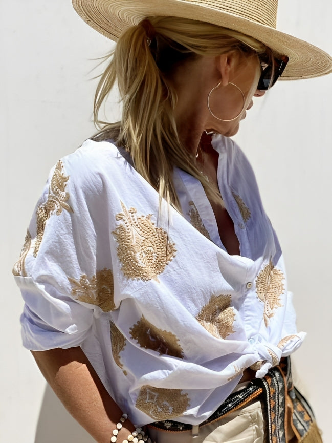 Simone | Ibiza Style Chique Blouse
