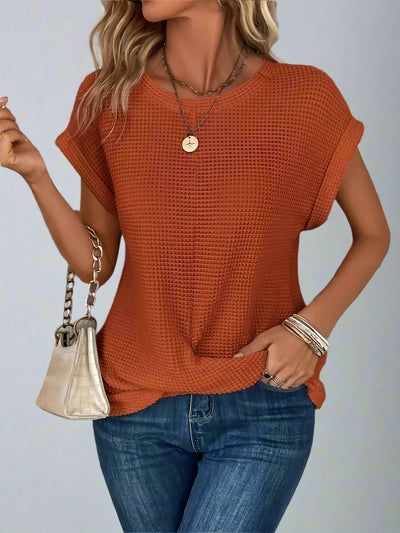 Ellis | Elegante blouse met ronde hals